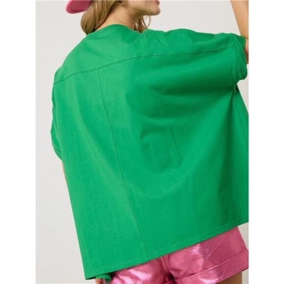 Sequin Lobster Round Neck T-Shirt - Picture 13 of 16